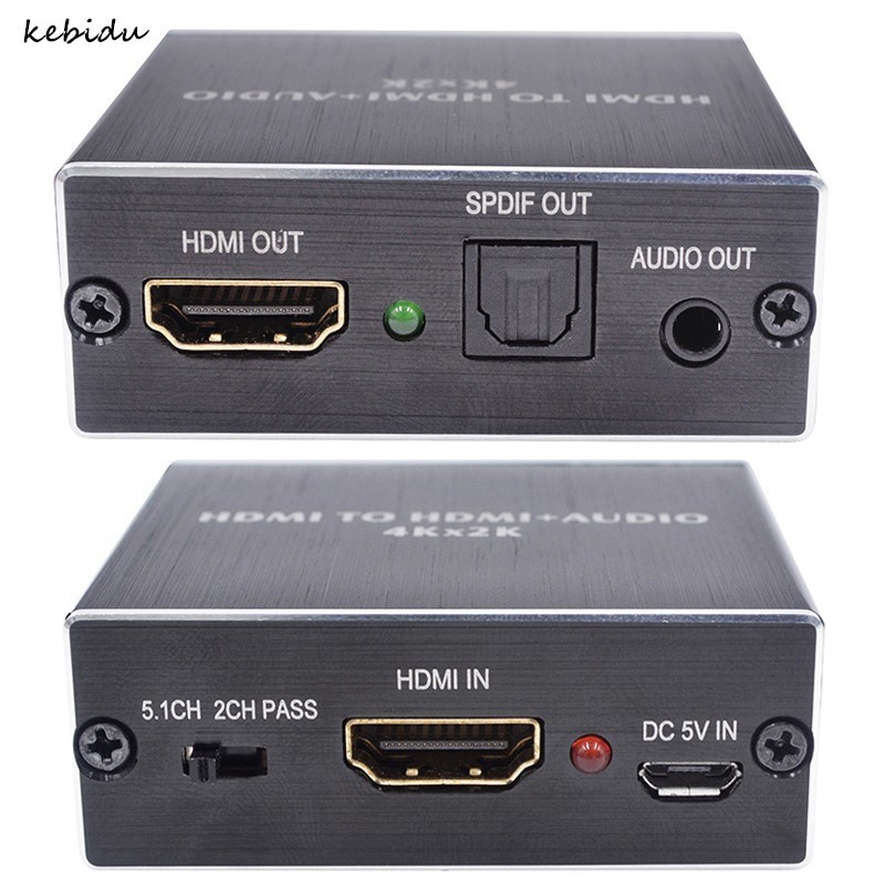 Đầu Chuyển Đổi Hdmi Audio Sang Hdmi Optical Toslink Spdif + 3.5Mm