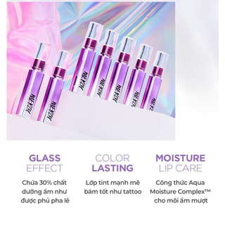 Son Tint Bóng Cho Đôi Môi Căng Mọng Merzy Aurora Dewy Tint 5.5g