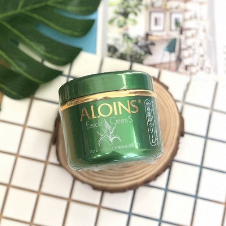 Kem Dưỡng Da Lô Hội Aloins Eaude Cream S 185g Nhật Bản Dưỡng Ẩm Toàn Thân