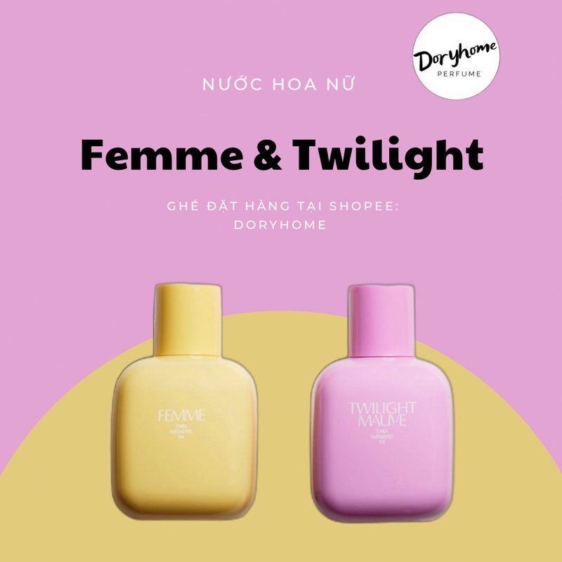 Nước hoa nữ Zara FEMME TWILIGHT