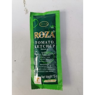 [50 gói x 10g] Tương cà gói nhỏ [Thailand] ROZA Tomato Ketchup (halal) (atu-hk)