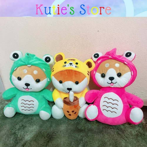 GẤU BÔNG CHÓ SHIBA MẶC ÁO COSPLAY ĐÁNG YÊU DỄ THƯƠNG CÓ BIGSIZE