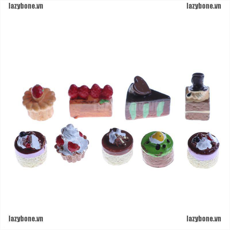 Set 8 Mô Hình Trang Trí Nhà Búp Bê Xinh Xắn