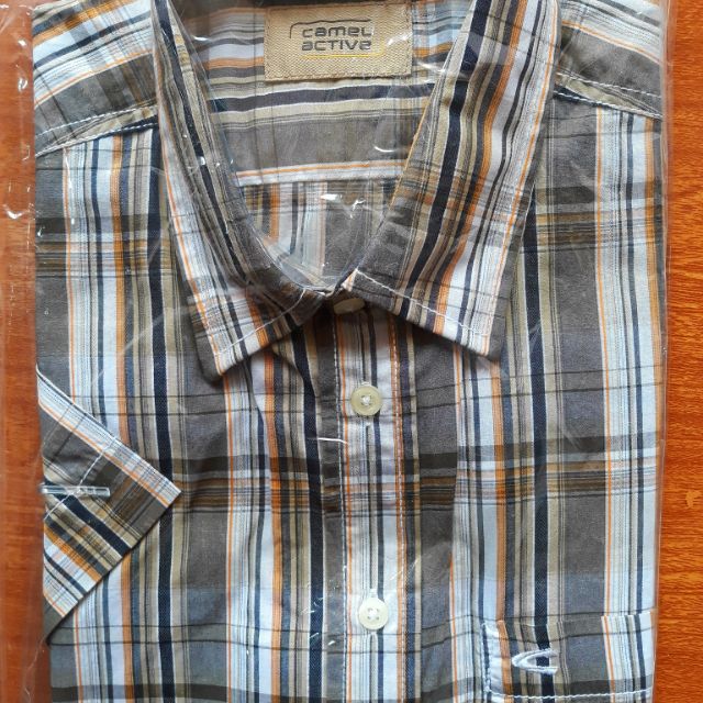 Áo sơmi cộc tay CAMEL