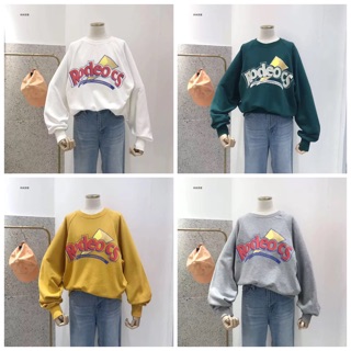 Áo Sweater vải da cá dày dặn mềm mịn Rod