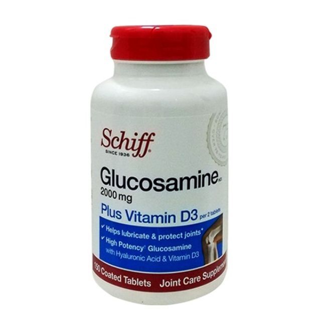 [Có sẵn - Date 2021] Bổ xương khớp Schiff Glucosamine + D3 150 Viên