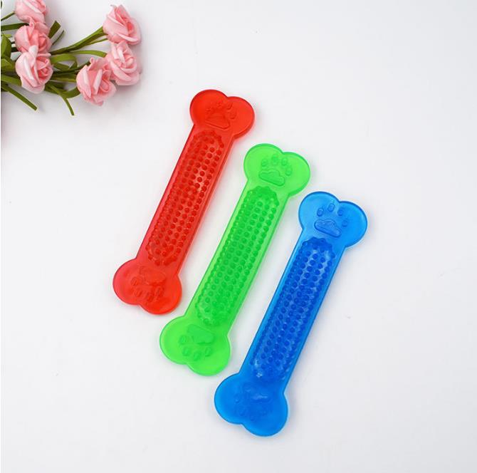 Hipidog dog chew toys đồ chơi xương cao su puppy bàn chải đánh răng phụ kiện cho thú cưng