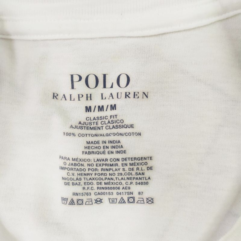 [2hand] Áo thun Unisex Polo Ralph Laurent × Adidas chính hãng cao cấp