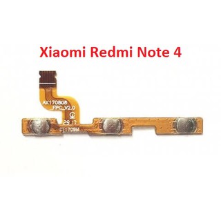 Dây Nút Nguồn Âm Lượng Volume Xiaomi Redmi Note 4 Chính Hãng