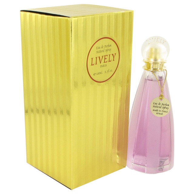 Nước hoa nữ Pháp LIVELY EAU DE PARFUM 100ML!