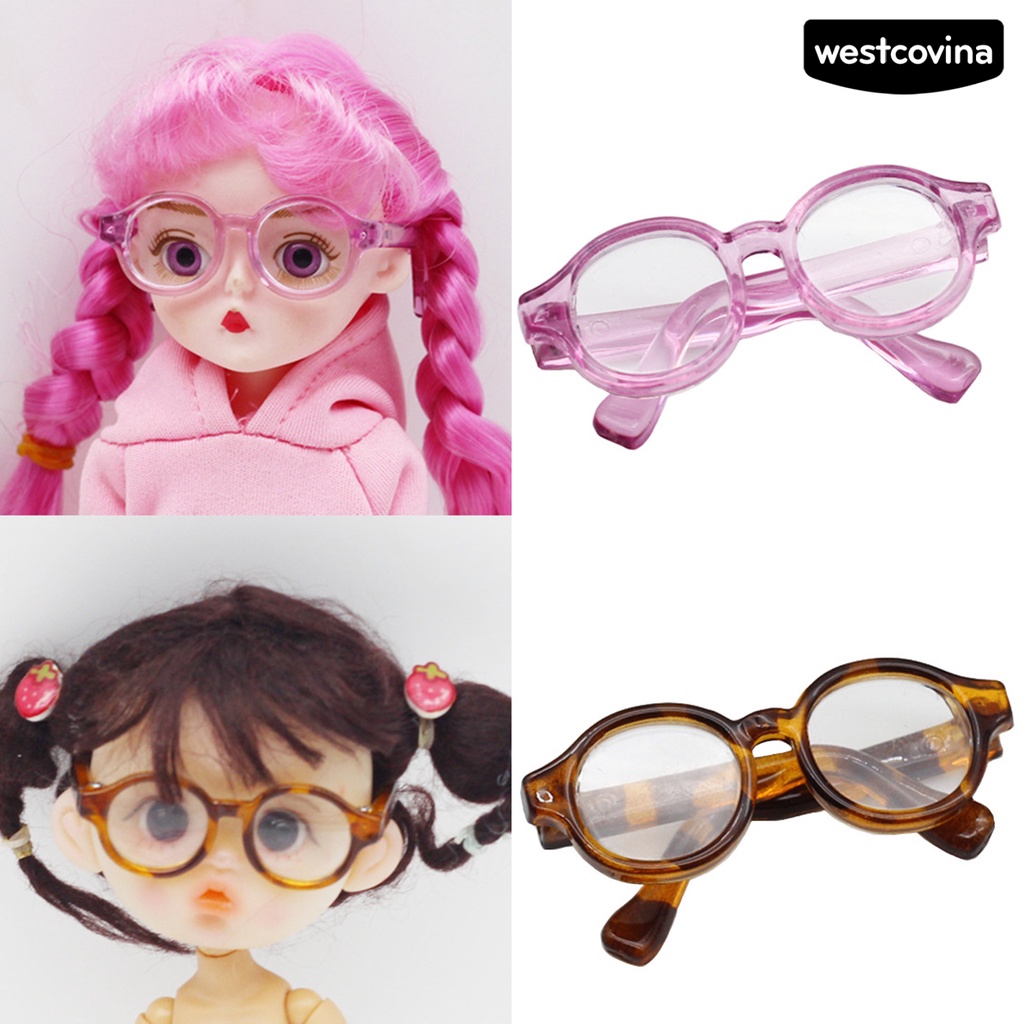 Mắt Kính Búp Bê Trong Suốt Dễ Thương Cho Bé Gái
