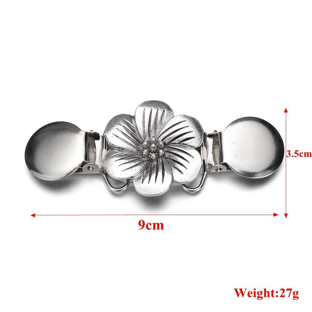 SUMU Kẹp Cài Áo Cardigan Hình Hoa Đính Đá Thời Trang Mùa Đông Mới