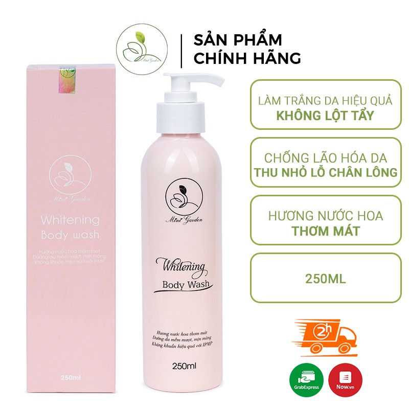 Sữa Tắm Men Bia Mini Garden Whitening Body Wash Dưỡng Trắng Da Hiệu Quả PV986