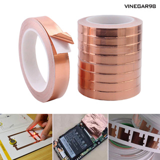Cuộn Băng Keo Đồng Dẫn Điện Một Mặt 5mm