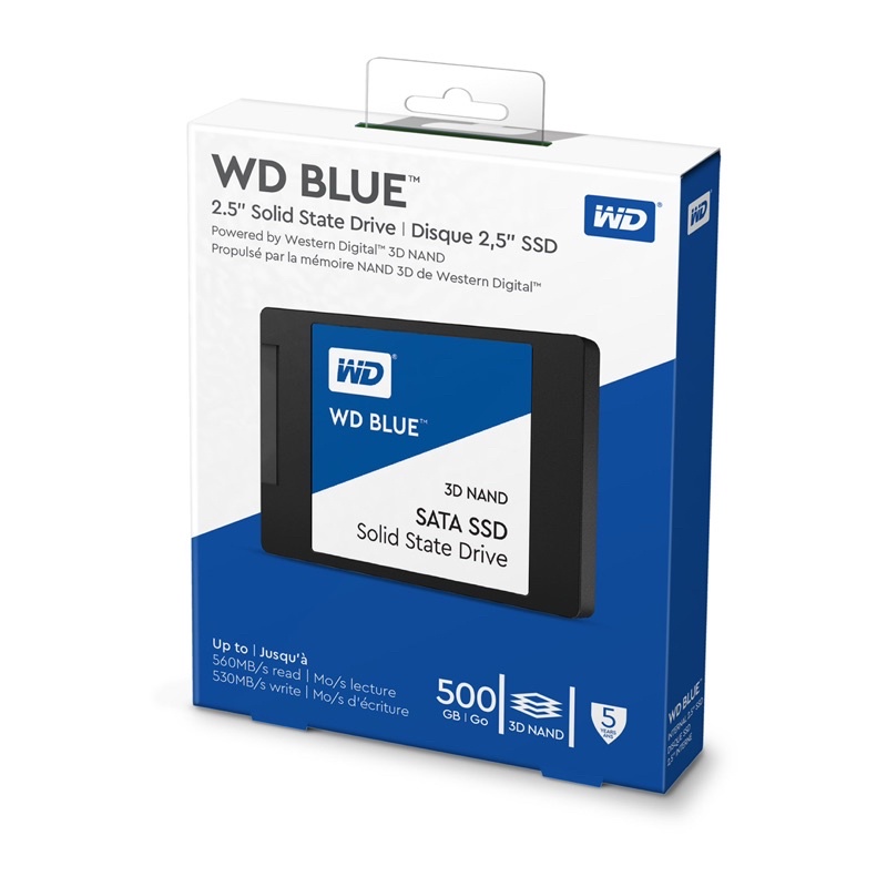 Ổ cứng SSD Western Blue 500GB 1TB 2.5 inch SATA3