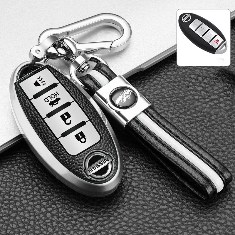 Ốp khóa xe Nissan, Nissan X - TRAIL, Nissan Tida, Nissan Navara - Sunny - Chất liệu Da TPU