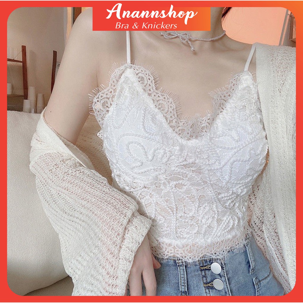 Áo Lót Ren - Áo Ngực Bra Ren 2 Dây Hàng Gợi Cảm Cao Cấp Cực Sang Chảnh 2011
