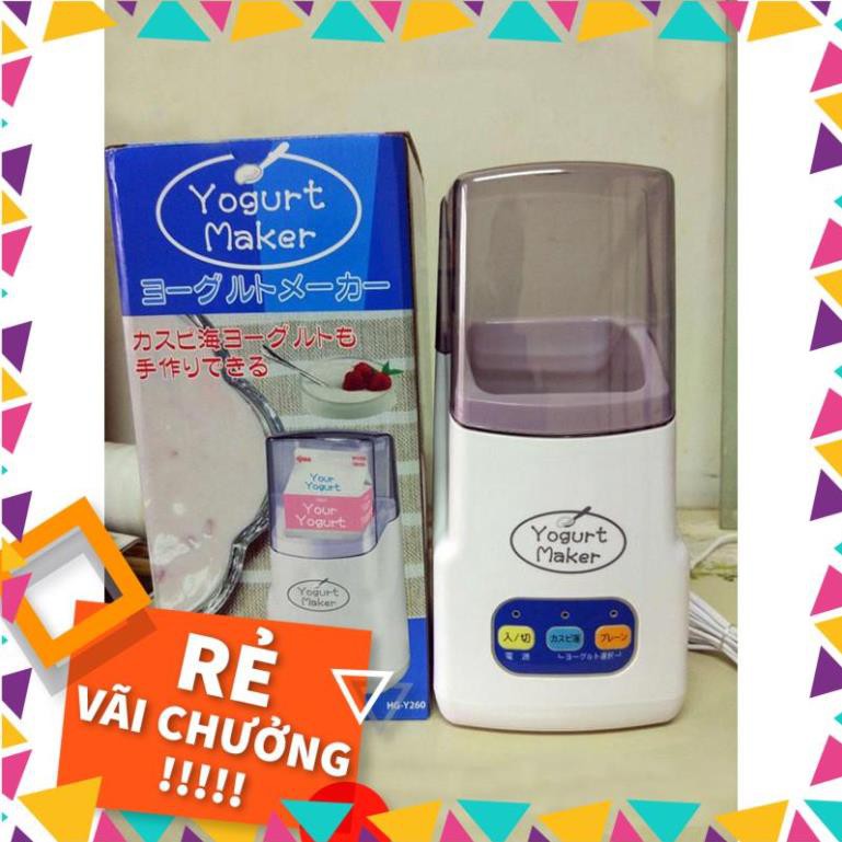 [HOT] Máy Làm Sữa Chua Nhật Bản Tại Nhà Yogurt Maker, 3 Nút Tự Động Công Nghệ Mới, Bảo Hành 12 Tháng