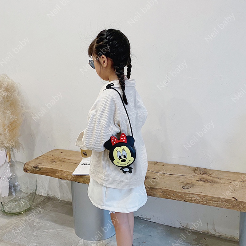 Túi Đeo Chéo Họa Tiết Dễ Thương Cho Bé Gái