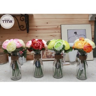 Combo 4 chai thủy tinh chai eo 350 ml