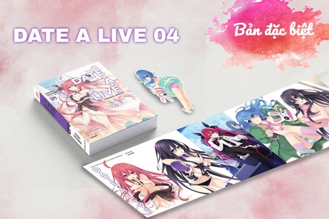 Sách - Date a live tập 4( bản đặc biệt và bản thường)