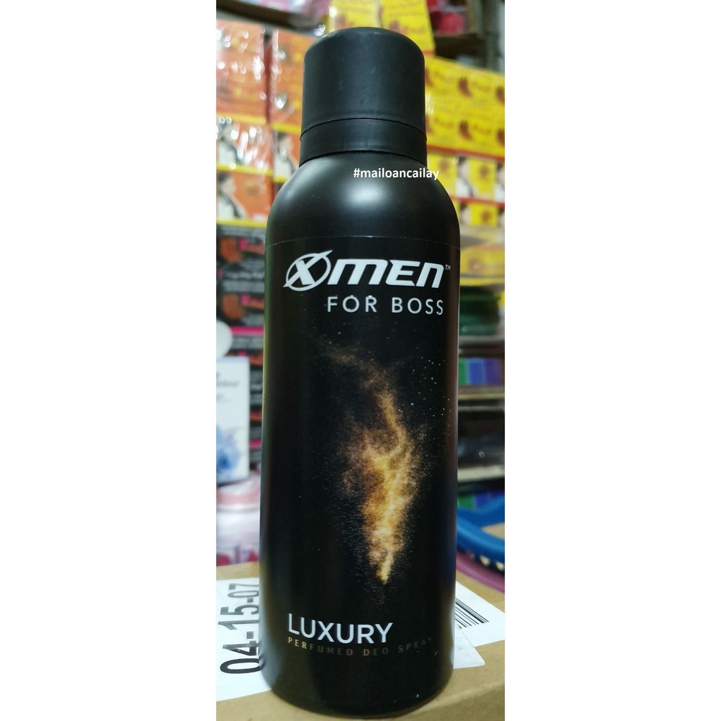 Xịt khử mùi toàn thân XMen for Boss Luxury 150mL