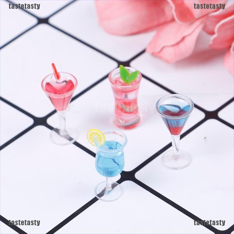 Ly Cocktail Mini Tỉ Lệ 1: 12 Trang Trí Nhà Búp Bê