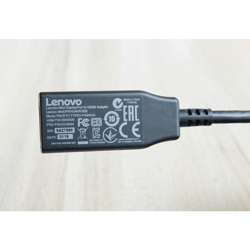 Cáp chuyển đổi minidisplay to hdmi 4k lenovo