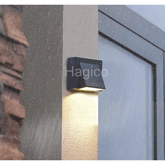 Đèn vách Led trang trí treo tường gắn tường ngoài trời VNT2220/1 ánh sáng vàng