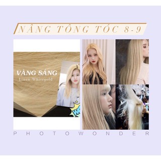 Thuốc nhuộm NÂNG TÔNG TÓC 0/000 thay thế tẩy tóc