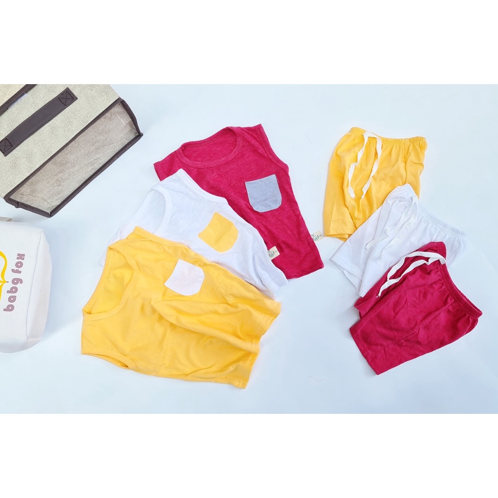 QUẦN ÁO COTTON BA LỖ BÉ TRAI - BEBEFAMILY SHOP - STQ