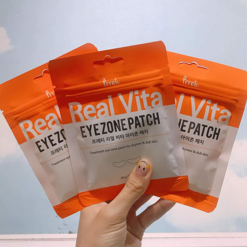 Nạ mắt Pretti Real Vital Eyeone dành cho mắt thâm