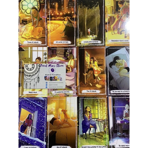 Bộ bài Free Life Tarot 95 lá size 12 x 7 cm