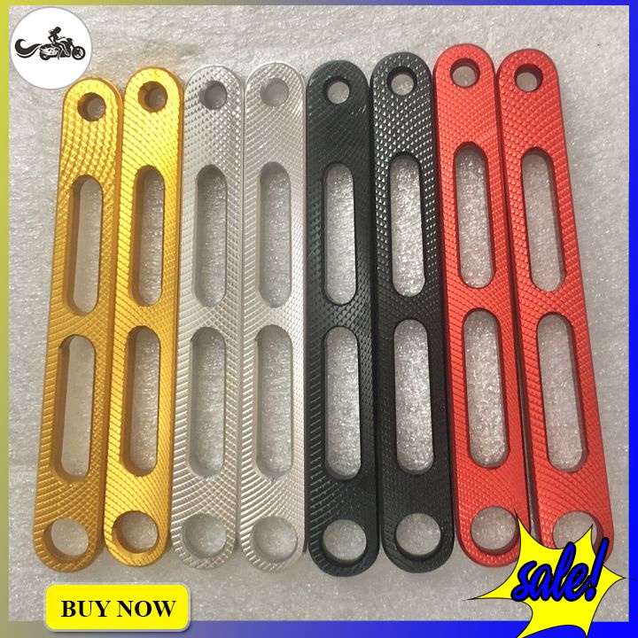 Pát gắn phụ kiện xe máy đa năng từ nhôm CNC 3D thích hợp gắn nhiều vị trí dùng treo đèn trợ sáng, chân gương,....