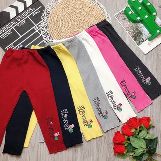 Quần Legging Trẻ Em Mầm Store Cho Bé Gái Và Bé Trai Từ 8 Đến 19 KG
