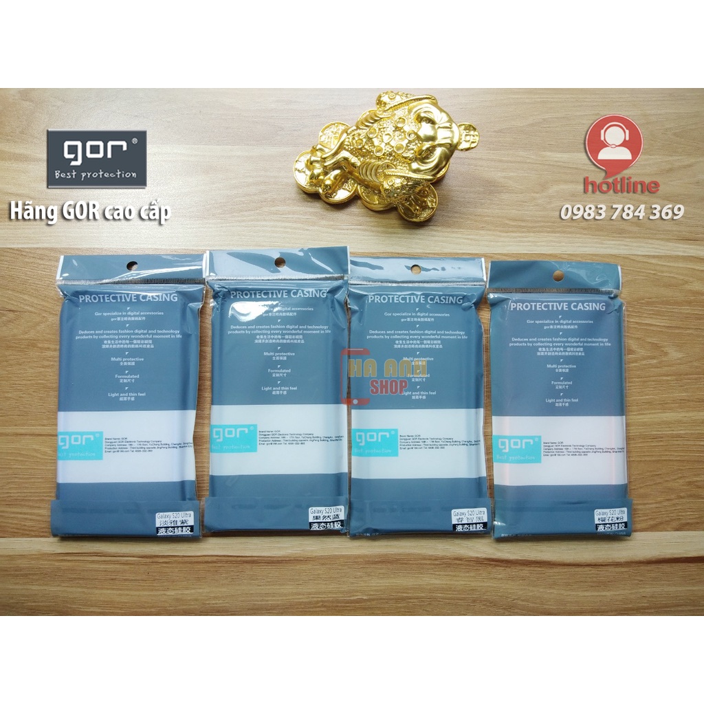 Ốp Samsung S20 Ultra hãng Gor cao cấp chống bám nước, màu sắc cực đẹp