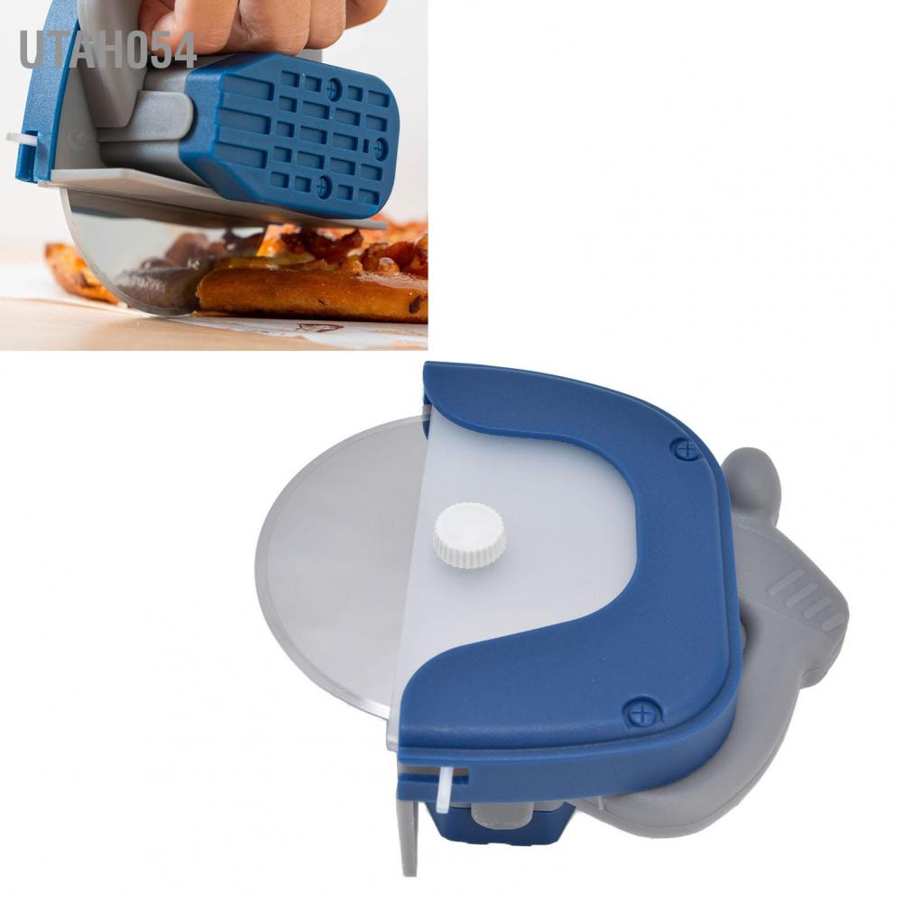 Utah054 Pizza Cutter Ergonomic Design Blade Protection Device Fine Workmanship Wheel