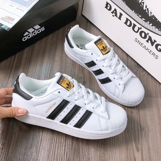 Giày thể thao nam adidas giày super star "white" c77124