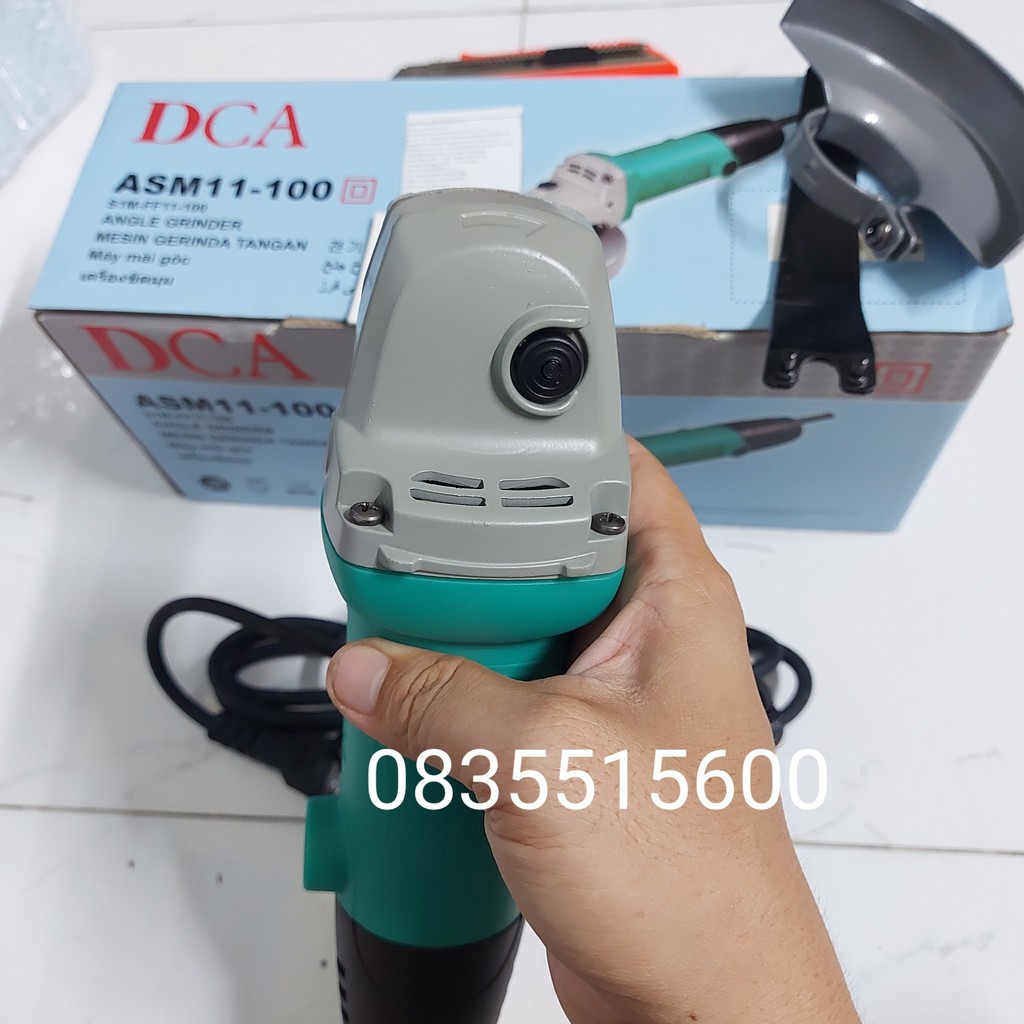 MÁY MÀI GÓC 710W (100MM) DCA ASM11-100 [CHÍNH HÃNG] MÁY MÀI GÓC CẦM TAY [RẺ] MÁY CẮT SẮT MINI TOTAL