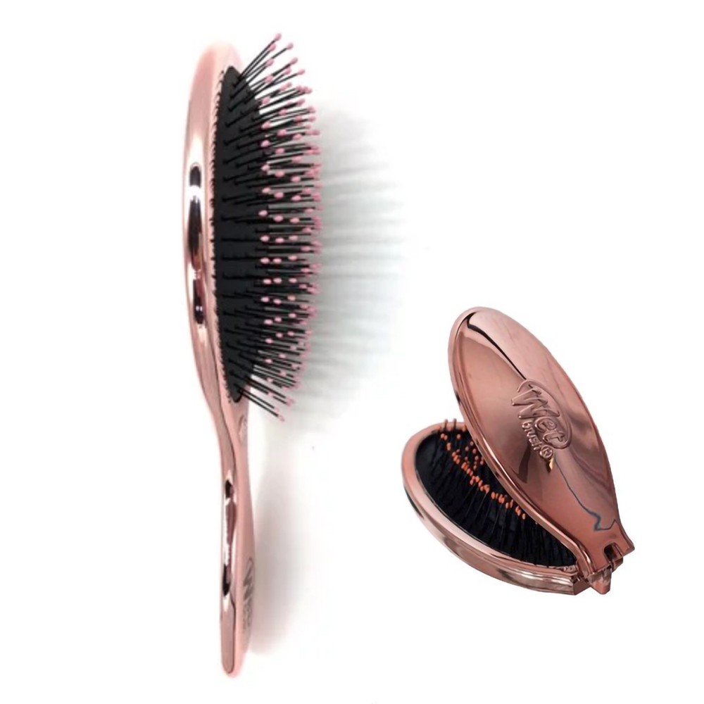 Combo 2 lược gỡ rối WET BRUSH màu vàng hồng