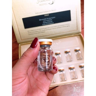 [Lẻ 1 lọ] Tế bào gốc noãn thực vật trắng da thu hẹp lỗ chân lông Laksmira Stem Cell Solution lọ 5ml Hàn Quốc
