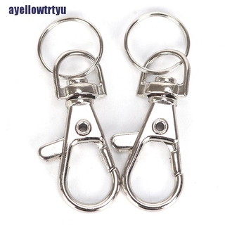Set 10 Móc Khóa Màu Bạc Chuyên Dụng