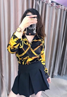 Sơ mi lụa satin