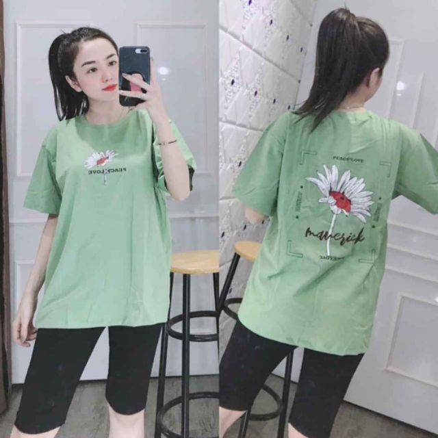 ĐỒ BỘ LỬNG NỮ HOA CÚC SIÊU HOT THUN COTTON LOẠI 1 ĐỒ MẶC NHÀ ĐI CHƠI DẠO PHỐ