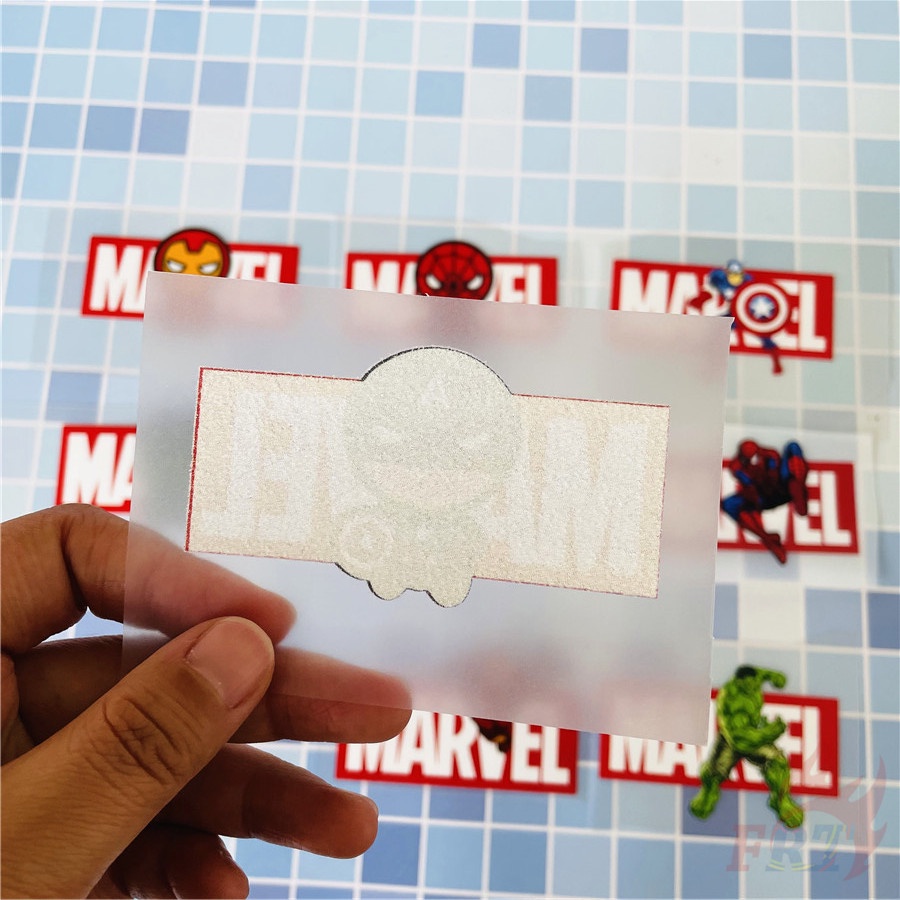 ◆ Miếng Dán Trang Trí Tường Hình Siêu Anh Hùng ◆ 1 Sticker Dán Ủi Với Thiết Kế Đẹp Mắt