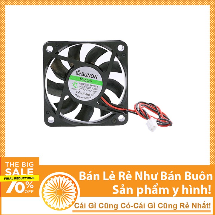 Quạt Tản Nhiệt 12V 6x6x1.5cm