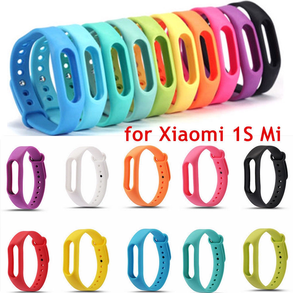 Dây Đeo Silicon Cho Đồng Hồ Thông Minh Xiaomi Miband 1 & 1s & Xiaomi Mi Band 1