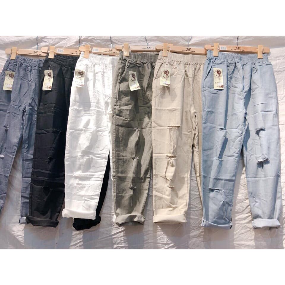 Quần baggy rách siêu hot