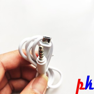Dây live stream C6, C7 | Jack chuyển micro USB sang 3.5 mm