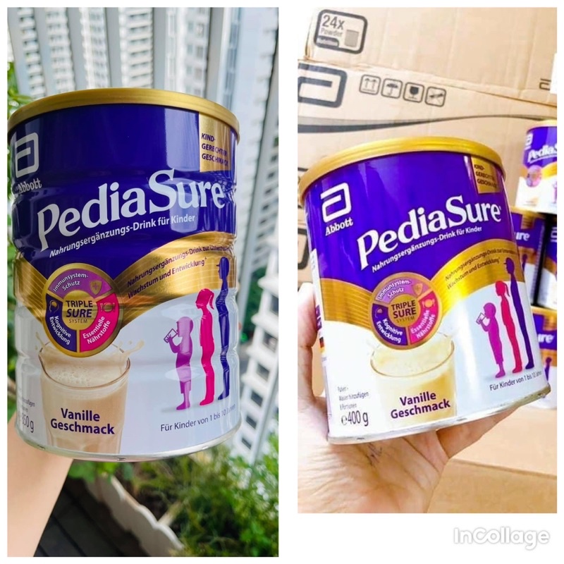 Sữa Pediasure Đức cho trẻ biếng ăn, chậm lớn 400g-850g